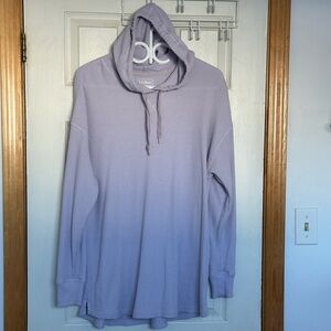 Ladies LL Bean XL Waffle-Knit Sweater